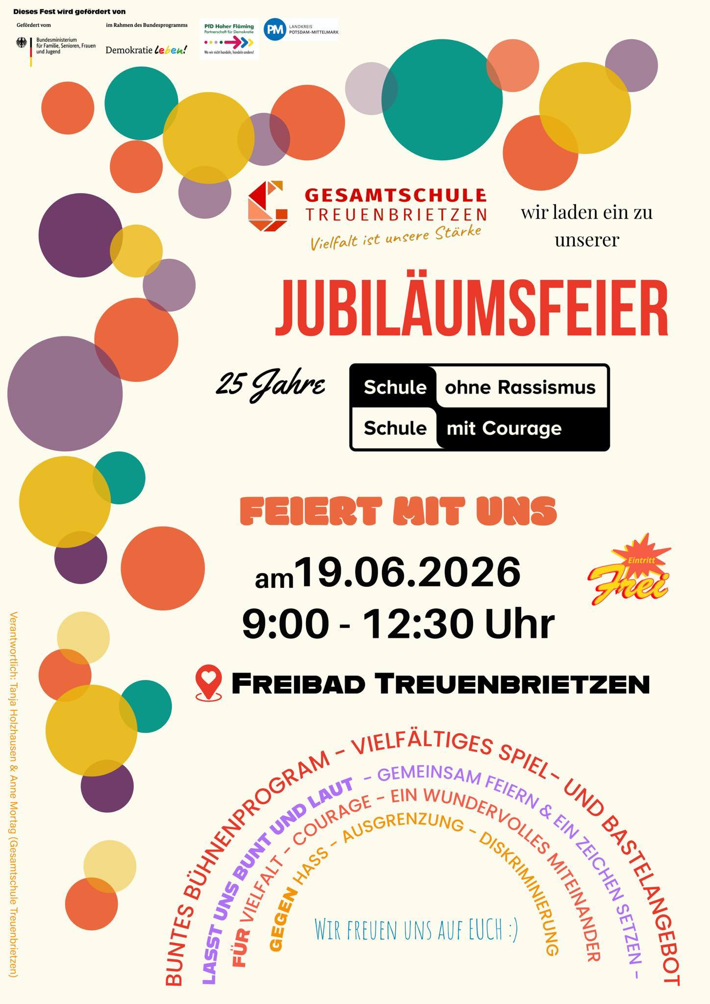 Wir als Kooperationspartner der Gesamtschule freuen uns, Gastgeber des 25jähr…